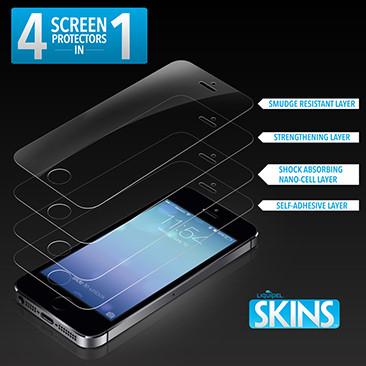 Liquipel Skins, pellicola protettiva, smartphone, display